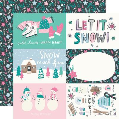 Simple Stories Feelin' Frosty Designpapier - 4 x 6 Elements