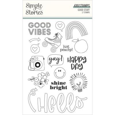 Simple Stories Good Stuff Clear Stamps - Good Stuff