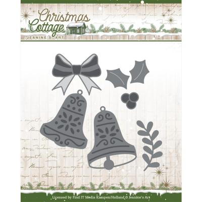 Find It Trading Jeanine's Art Christmas Cottage Die - Christmas Bells