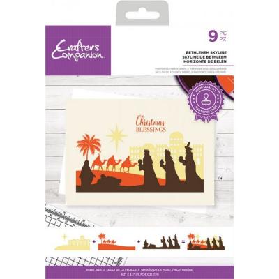 Crafter's Companion Clear Stamps - Bethlehem Skyline