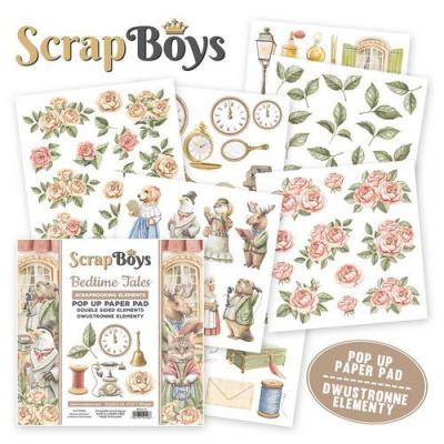 ScrapBoys Bedtime Tales Designpapier - Pop Up Paper Pad