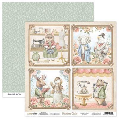 ScrapBoys Bedtime Tales Designpapier - Kleine Geschichten