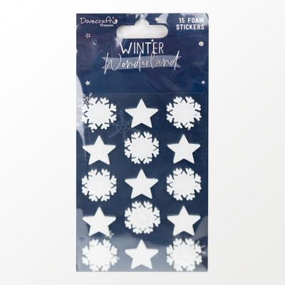 Dovecraft Winter Wonderland Sticker - Foam Stickers