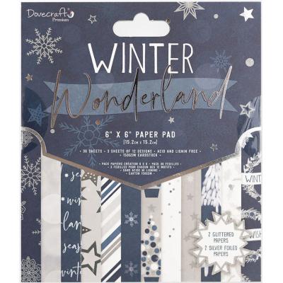 Dovecraft Winter Wonderland Designpapier - Paper Pad
