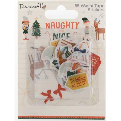 Dovecraft Naughty Or Nice - Washi Tape Sticker