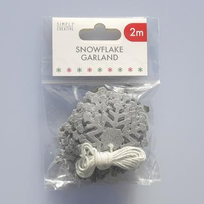 Simply Creative Ribbon - Snowflake Garland