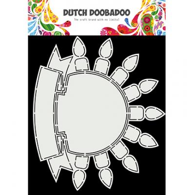 Dutch DooBaDoo Card Art - Candles