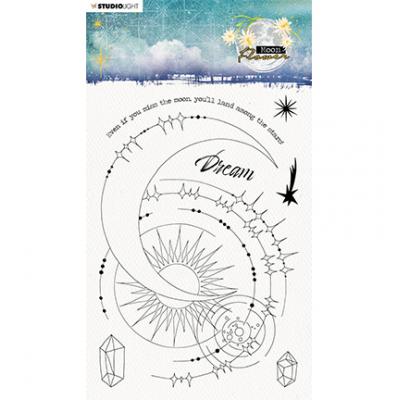 StudioLight Moon Flower Clear Stamps Nr.136 - Dream