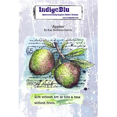 IndigoBlu Rubber Stamps - Apples