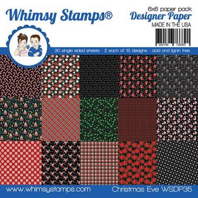Whimsy Stamps Designpapier - Christmas Eve