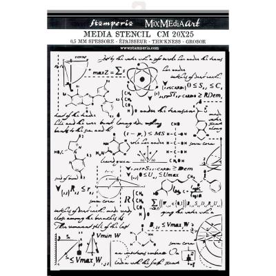 Stamperia Alchemy Stencil - Formulas