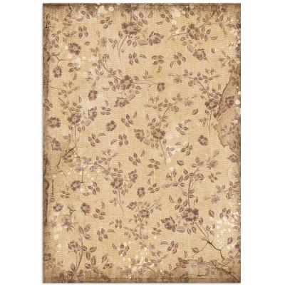 Stamperia Lady Vagabond Lifestyle Rice Paper - Floreal Texture