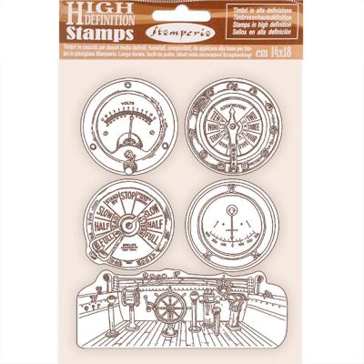 Stamperia Lady Vagabond Lifestyle Natural Rubber Stamps - Enginess
