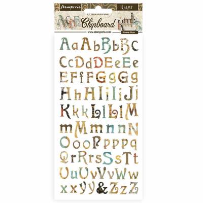 Stamperia Klimt Sticker - Alphabet