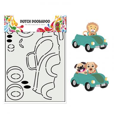 Dutch DooBaDoo Card Art - Beetle