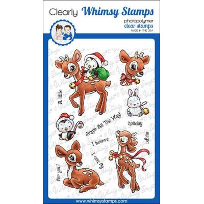 Whimsy Stamps Crissy Armstrong Clear Stamps - Christmas Deer 