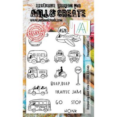 AALL & Create Clear Stamps Nr. 578 - Transportation