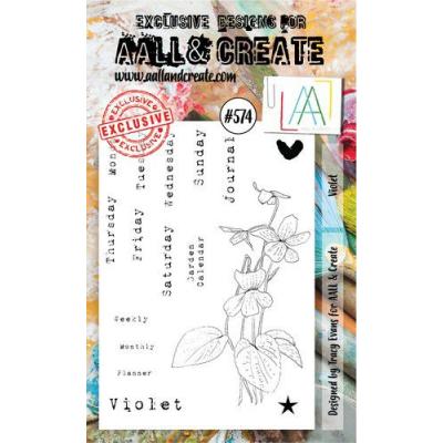 AALL & Create Clear Stamps Nr. 574 - Violet
