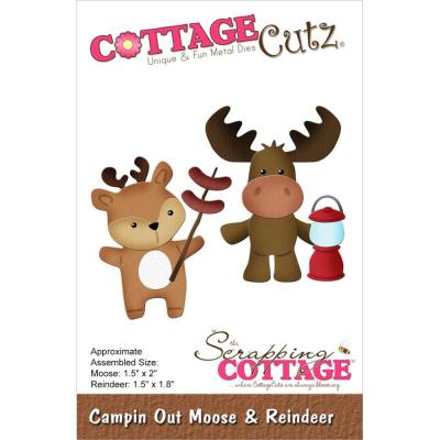 CottageCutz Dies - Campin' Out Moose & Reindeer