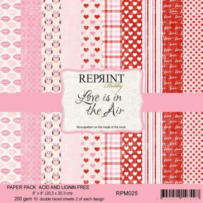 Reprint Love Is In The Air Designpapier - Paper Pack