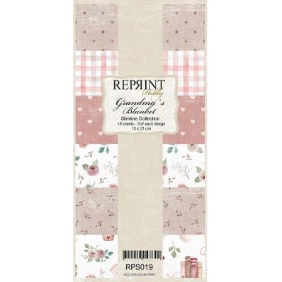 Reprint Grandma's Blanket Designpapier - Paper Pack