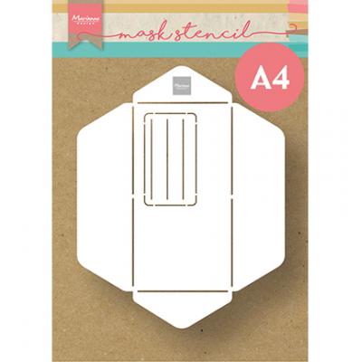 Marianne Design Box, Briefumschlag Stencil - Mini-Slimline Envelope