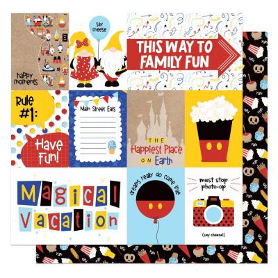 Photoplay Tulla & Norbert's Magical Vacation Designpapier - Family Fun