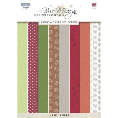 Creative Expressions Bree Merryn Christmas Friends Vol 2 Designpapier -  Essentials Card Collection