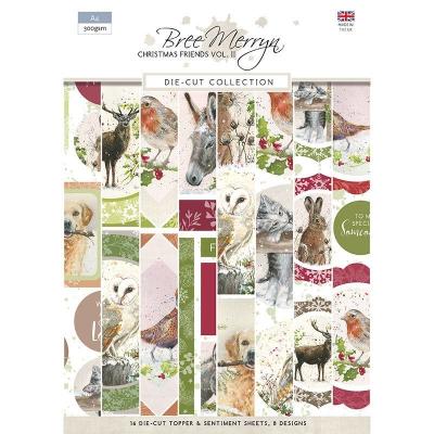 Creative Expressions Bree Merryn Christmas Friends Vol 2 Die Cuts - Die-Cut Collection