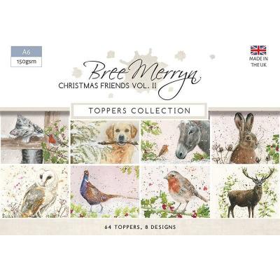 Creative Expressions Bree Merryn Christmas Friends Vol 2 Designpapier - Toppers Collection