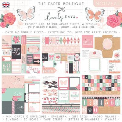 The Paper Boutique Lovely Days Designpapier - Project Pad
