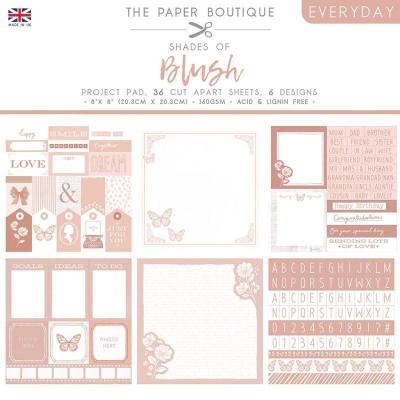 The Paper Boutique Everyday Shades Of Blush Designpapier - Project Pad