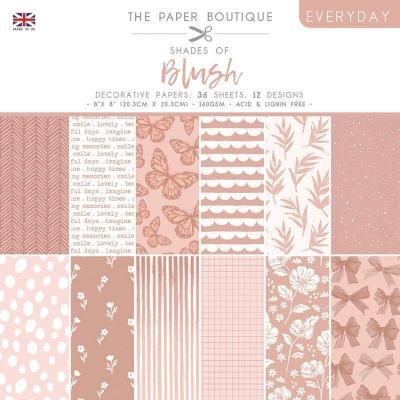 The Paper Boutique Everyday Shades Of Blush Desinpapier - Decorative Papers