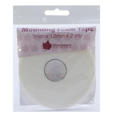 Creative Expressions Woodware Craft Collection Klebeband - Mounting Foam Tape 3mm White