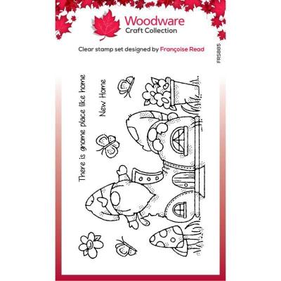 Creative Expressions Woodware Craft Collection Clear Stamps - Gnome Shoe