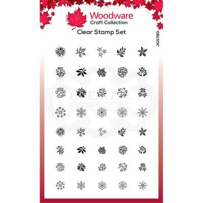 Creative Expressions Woodware Craft Collection Clear Stamps - Bubble Tops