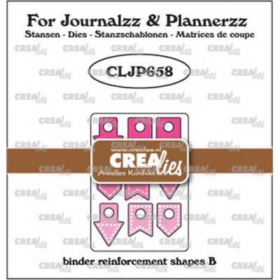 Crealies Stanzschablone - Journalzz & Pl Verstärkungen