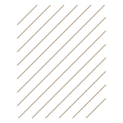 Spellbinders Yana Smakula Hot Foil Plate - Diagonal Glimmer Stripes