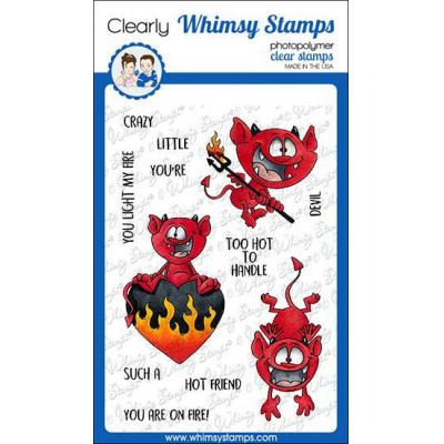 Whimsy Stamps Dustin Pike Clear Stamps - Little Devils