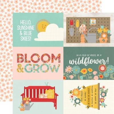 Simple Stories Full Bloom Designpapier - 4 x 6 Inch Elements