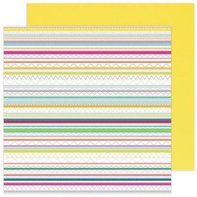 American Crafts Paige Evans Splendid Designpapier - Stripes Two