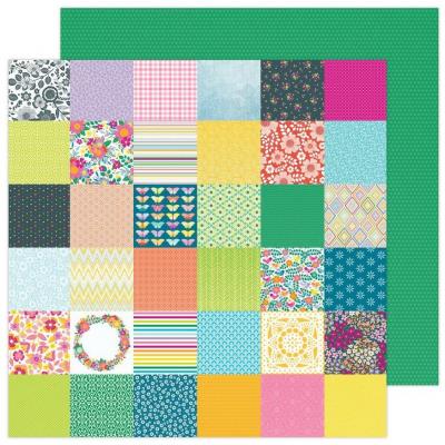 American Crafts Paige Evans Splendid Designpapier - Patchwork