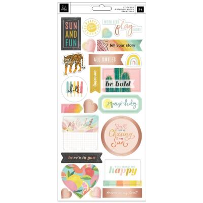 American Craft Heidi Swapp Sun Chaser Sticker - Cardstock Stickers