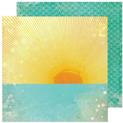 American Crafts Vicki Boutin Sweet Rush Designpapier - Sunny Side Up