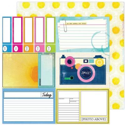 American Crafts Vicki Boutin Sweet Rush Designpapier - On The Agenda