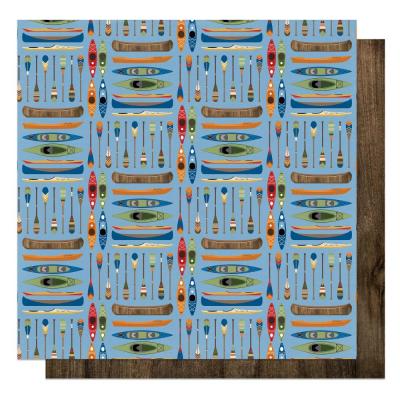 Photoplay Paper The Great Outdoors Designpapier - Row Your Boat