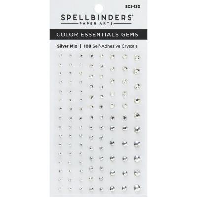 Spellbinders Color Essentials Gems - Silver Mix