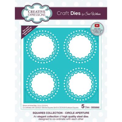 Creative Expressions By Sue Wilson Craft Dies - Circle Aperture