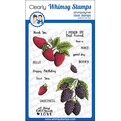 Whimsy Stamps DoveArt Clear Stamps - Berry Sweet