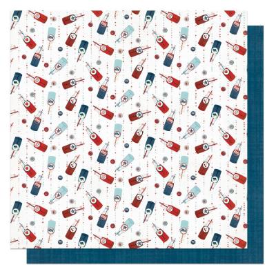 Photoplay Paper Stars & Stripes Designpapiere - Soda Bottles